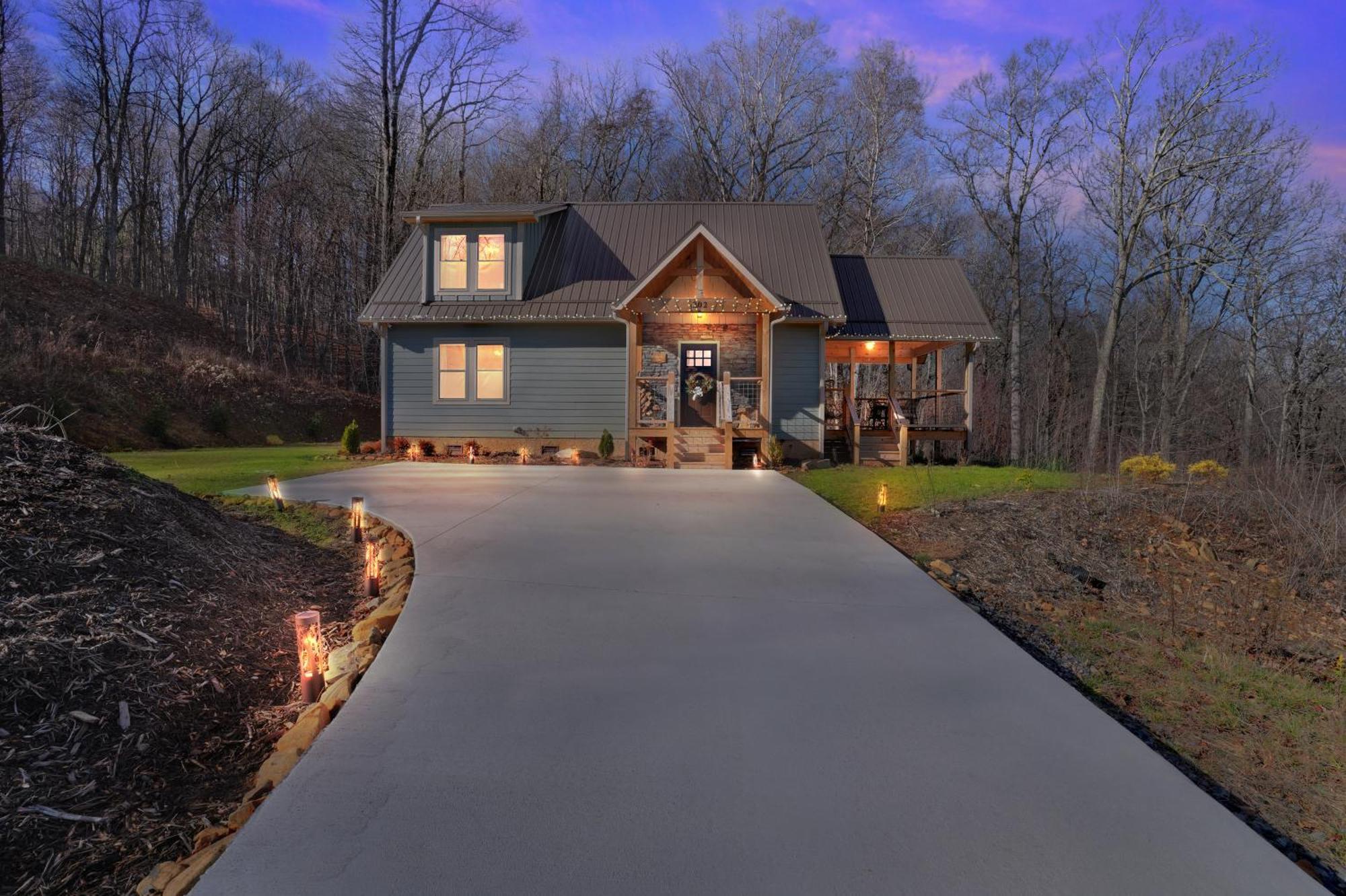 Blue Sky Cabin - Built In 2023 This 3 Bed 2,5 Bath Home Has Gorgeous Views Jefferson Exterior foto