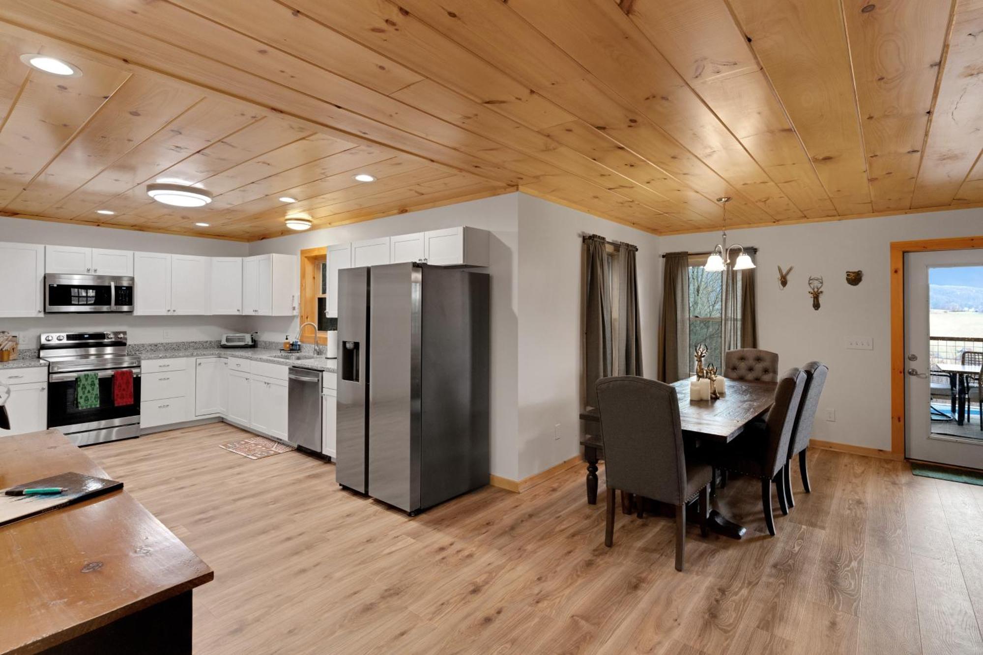Blue Sky Cabin - Built In 2023 This 3 Bed 2,5 Bath Home Has Gorgeous Views Jefferson Exterior foto